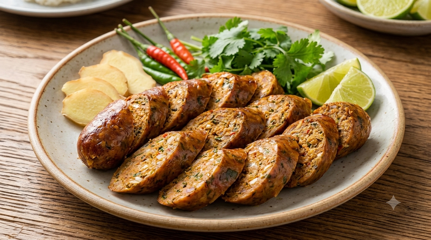 ไส้อั่ว - Sai Ua Sausage